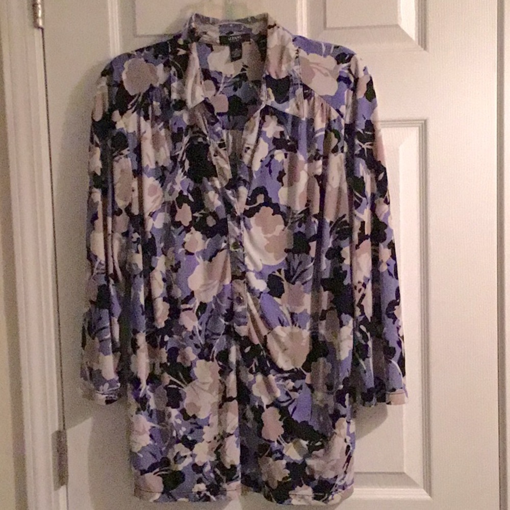ALFANI” blouse 1X” very nice 💐